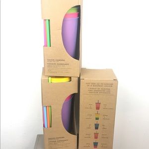 Color changing cups